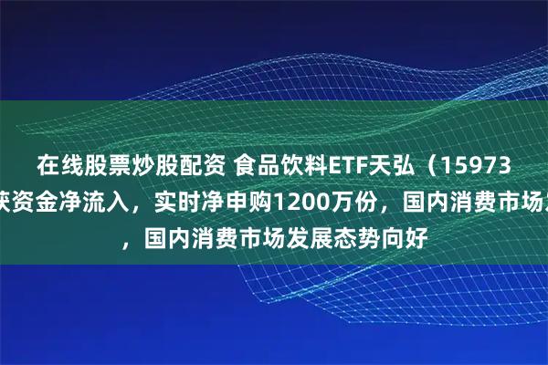 在线股票炒股配资 食品饮料ETF天弘(159736)连续5日获资金净流入,实时净申购1200万份,国内消费市场发展态势向好